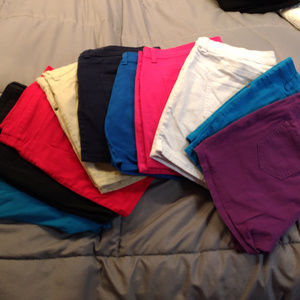 HDE Fitted Lowrise Stretch Booty Shorts